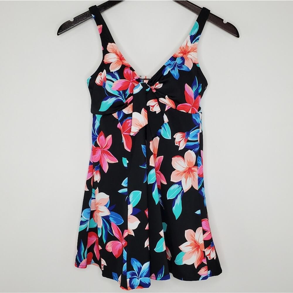 Swim Solutions Lanai Bow-Front Swimdress